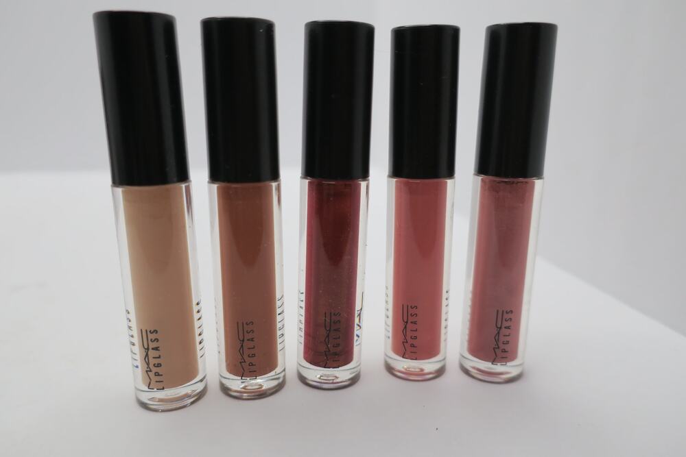MAC Cosmetics Lipglass Lip Gloss Bundle Lot of 5